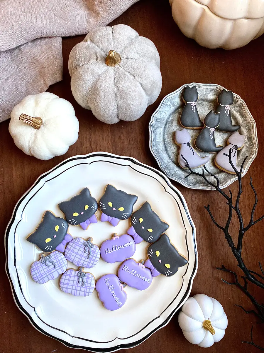 ハロウィンアイシングクッキー
