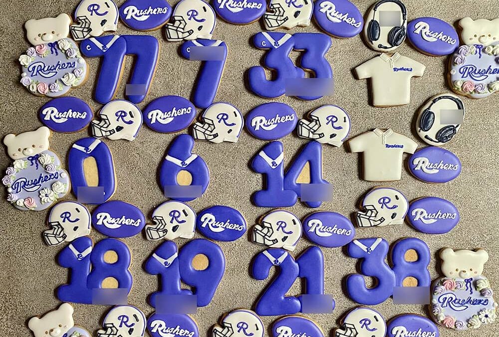 記念品のアイシングクッキー