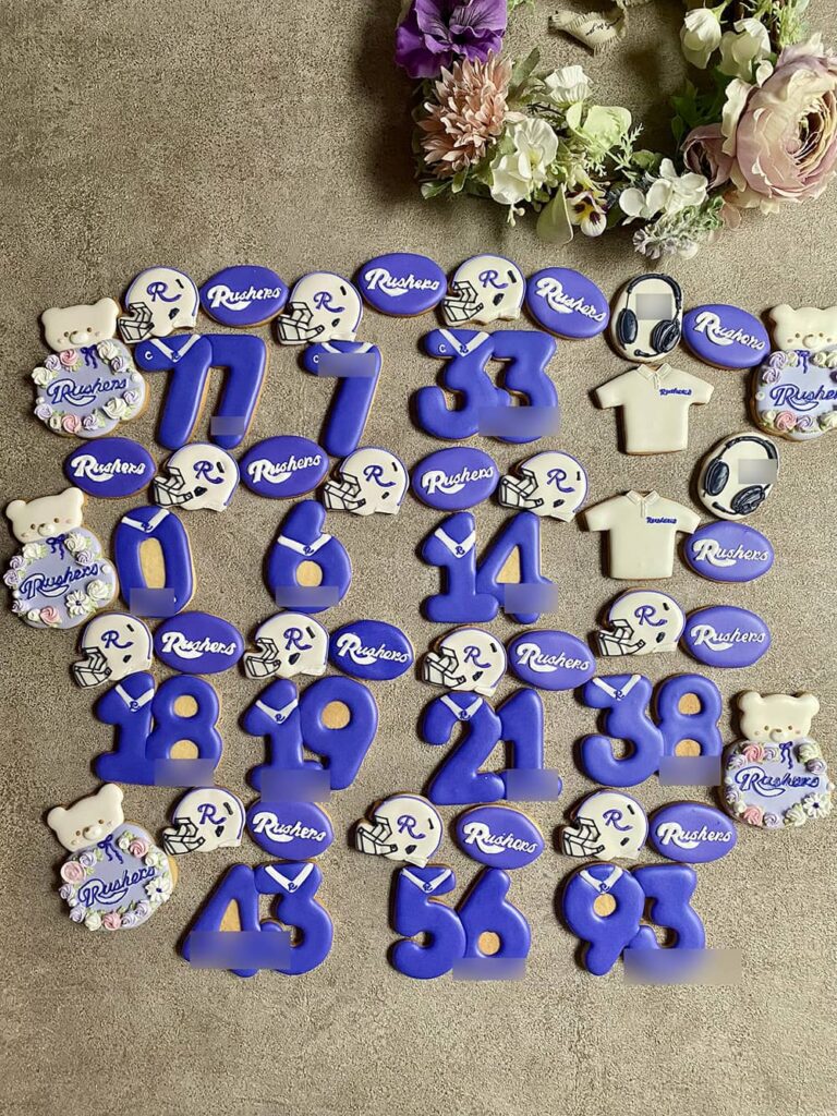 記念品のアイシングクッキー