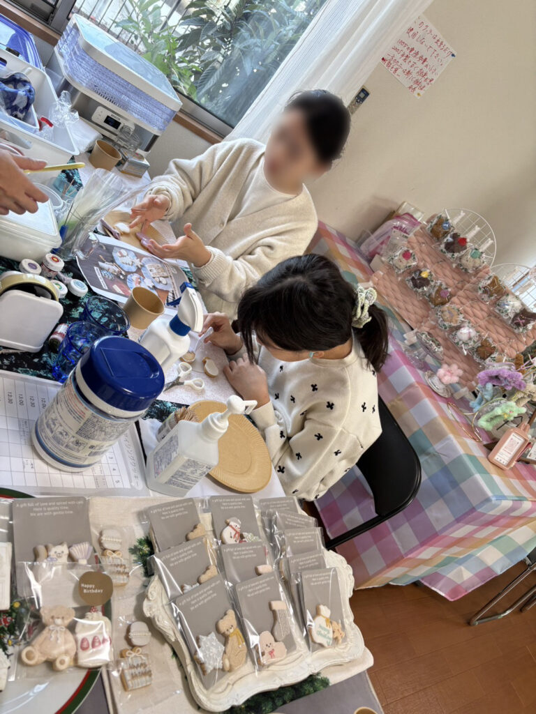 冬のアイシングクッキーワークショップ