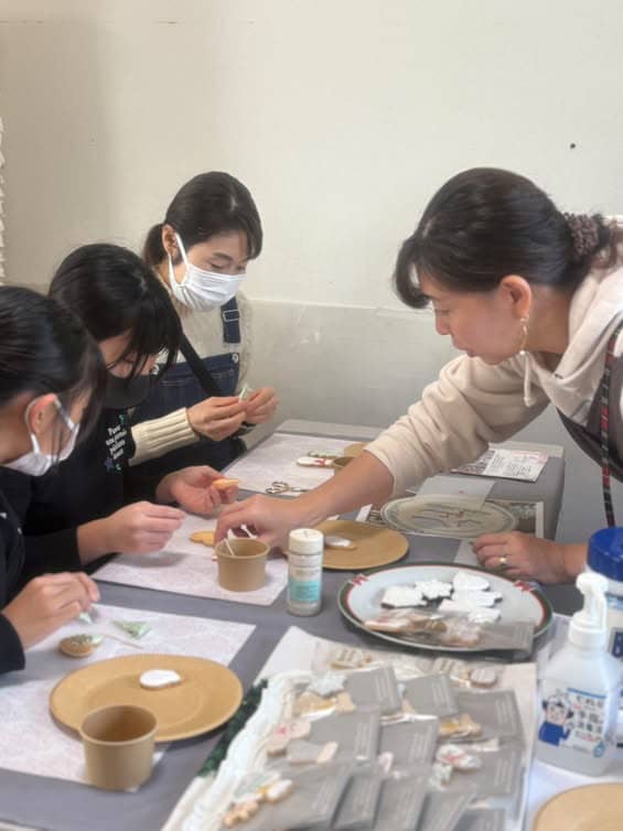 冬のアイシングクッキーワークショップ