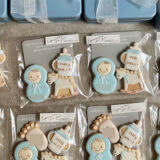 ご出産の内祝いに。ベビーモチーフのオーダーメイドアイシングクッキー